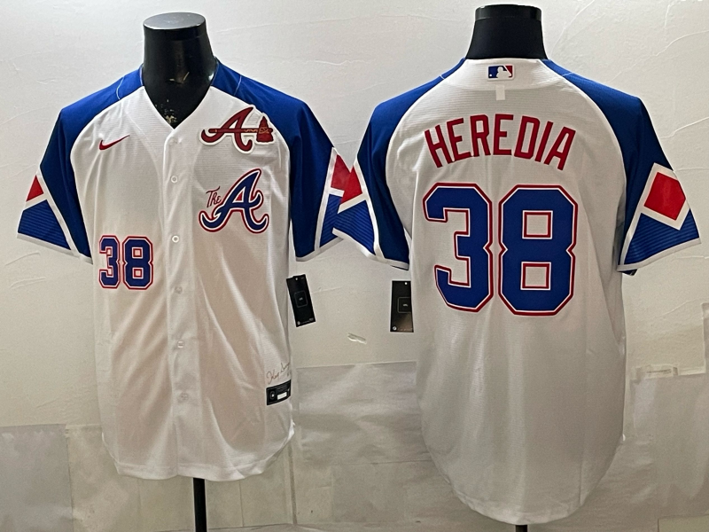 Men 2026 Atlanta Braves #38 Heredia white Game Nike MLB Jersey 001->atlanta braves->MLB Jersey